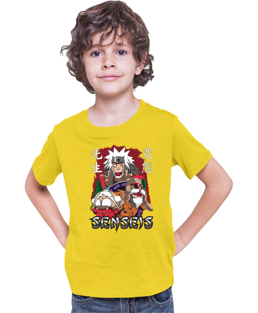 Детска Тениска Japan Anime Manga Anime Sensei Jiraya Master Roshi