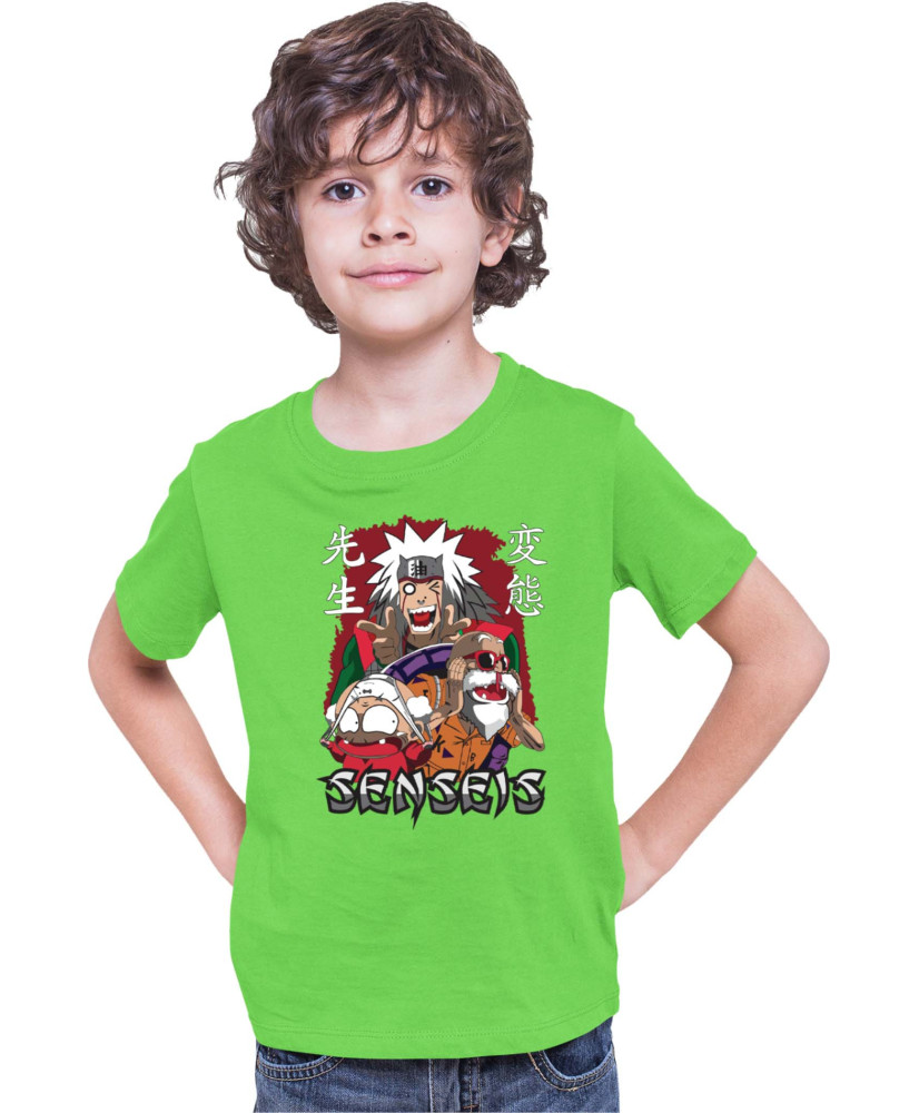Детска Тениска Japan Anime Manga Anime Sensei Jiraya Master Roshi Детска Тениска Japan Anime Manga Anime Sensei Jiraya Master Roshi