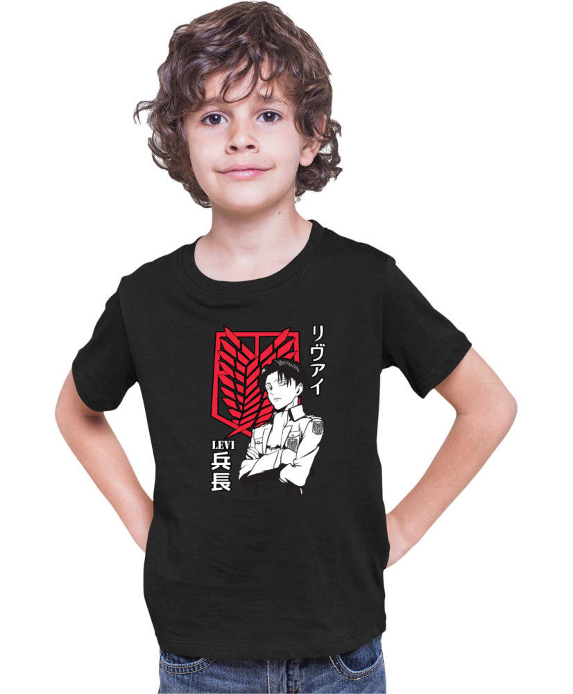 Детска Тениска Japan Anime Manga Ackerman Picture Pose