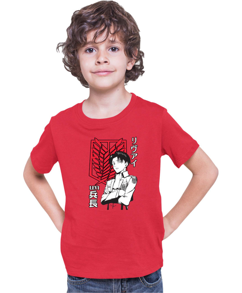 Детска Тениска Japan Anime Manga Ackerman Picture Pose