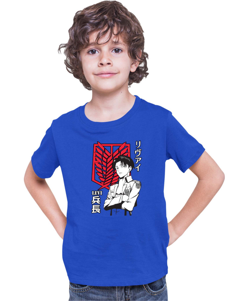 Детска Тениска Japan Anime Manga Ackerman Picture Pose