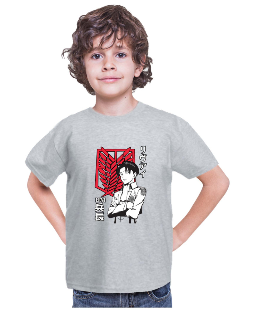 Детска Тениска Japan Anime Manga Ackerman Picture Pose