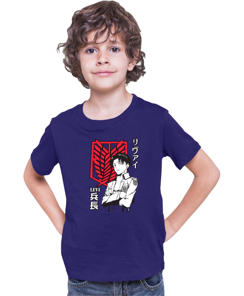 Детска Тениска Japan Anime Manga Ackerman Picture Pose