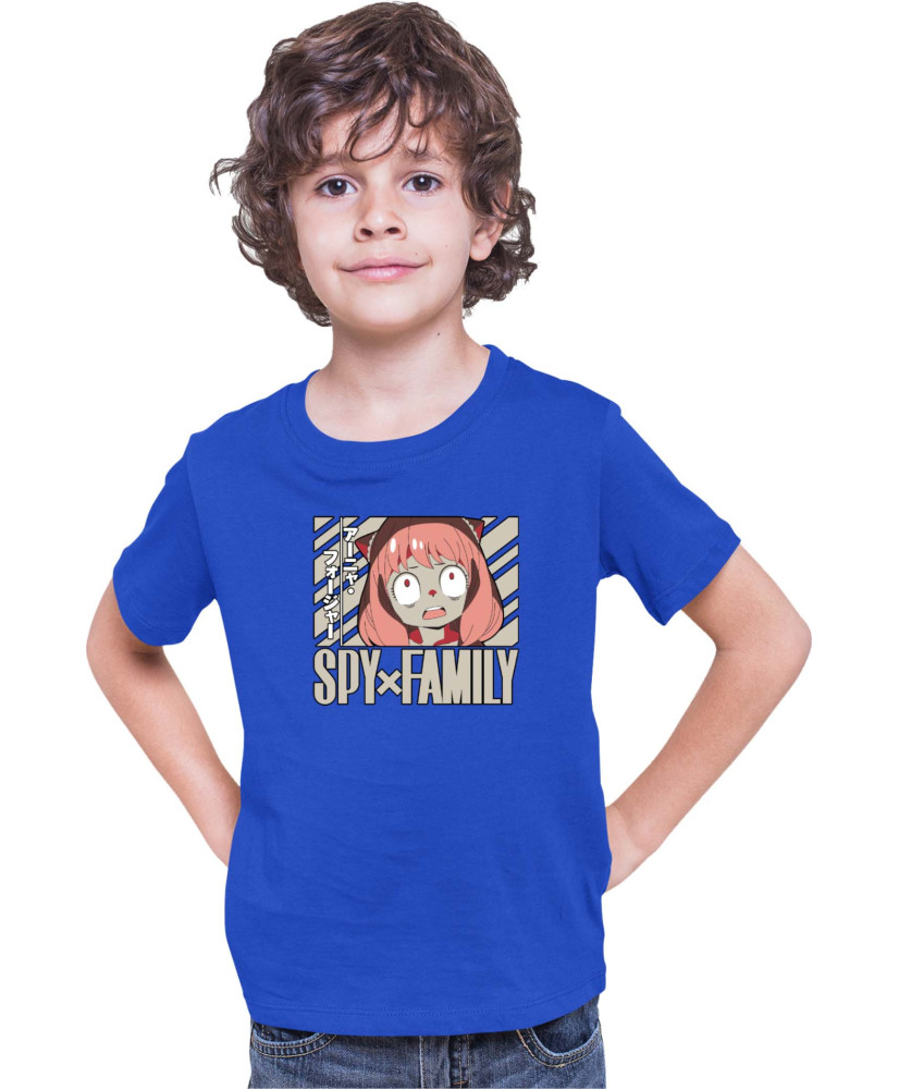 Детска Тениска Japan Anime Manga Family X Spy Solo Anya Детска Тениска Japan Anime Manga Family X Spy Solo Anya