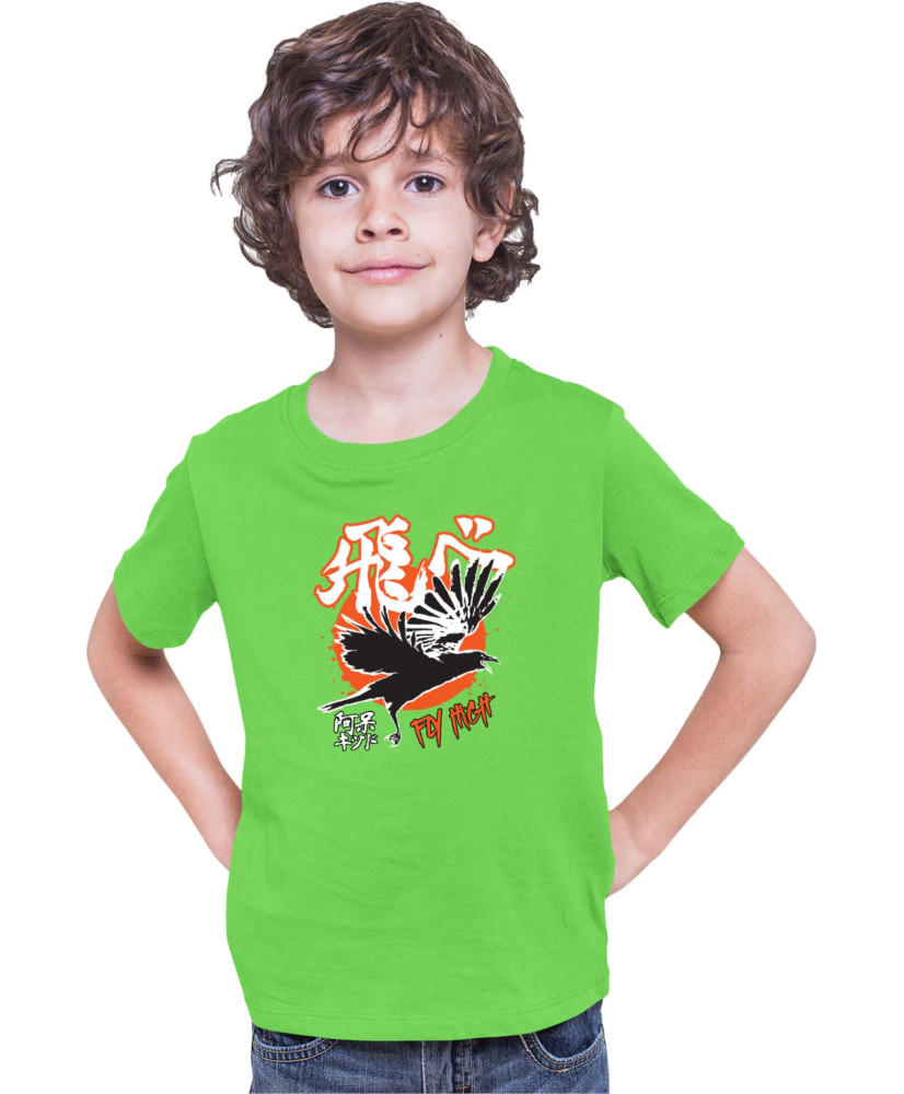 Детска Тениска Japan Anime Manga Haikyu Karasuno High Детска Тениска Japan Anime Manga Haikyu Karasuno High