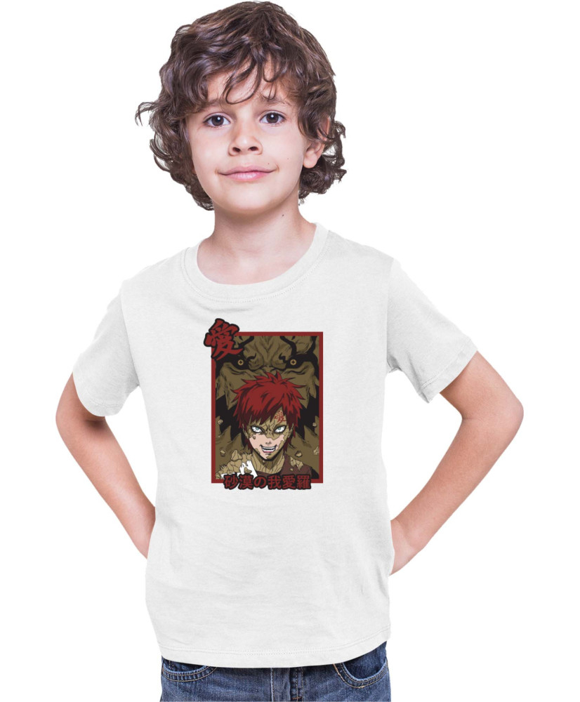 Детска Тениска Japan Anime Manga Gaara Shukaku Детска Тениска Japan Anime Manga Gaara Shukaku