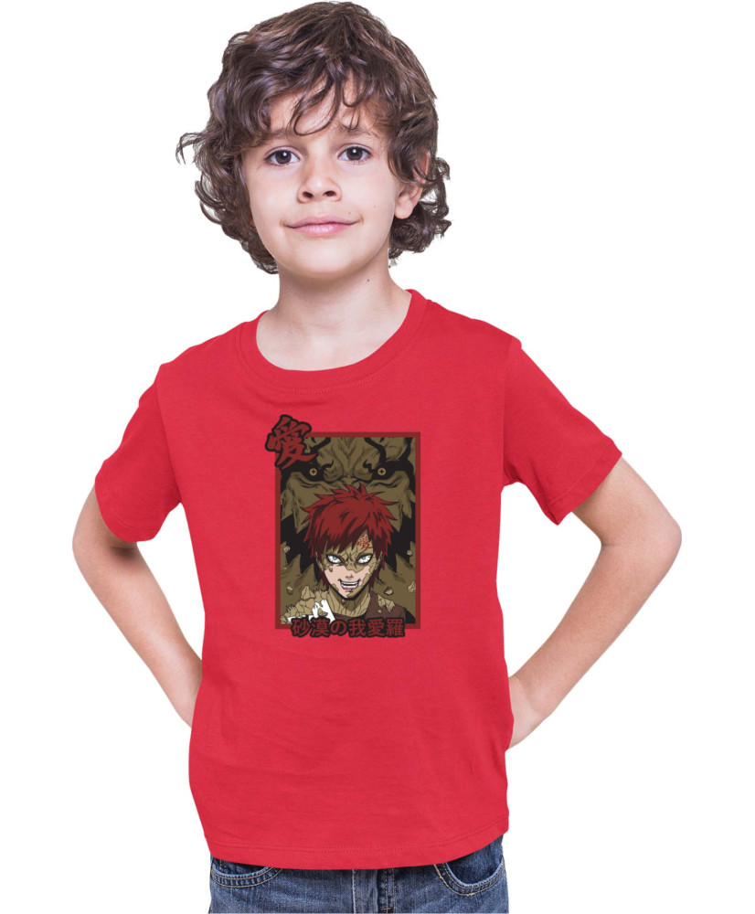 Детска Тениска Japan Anime Manga Gaara Shukaku