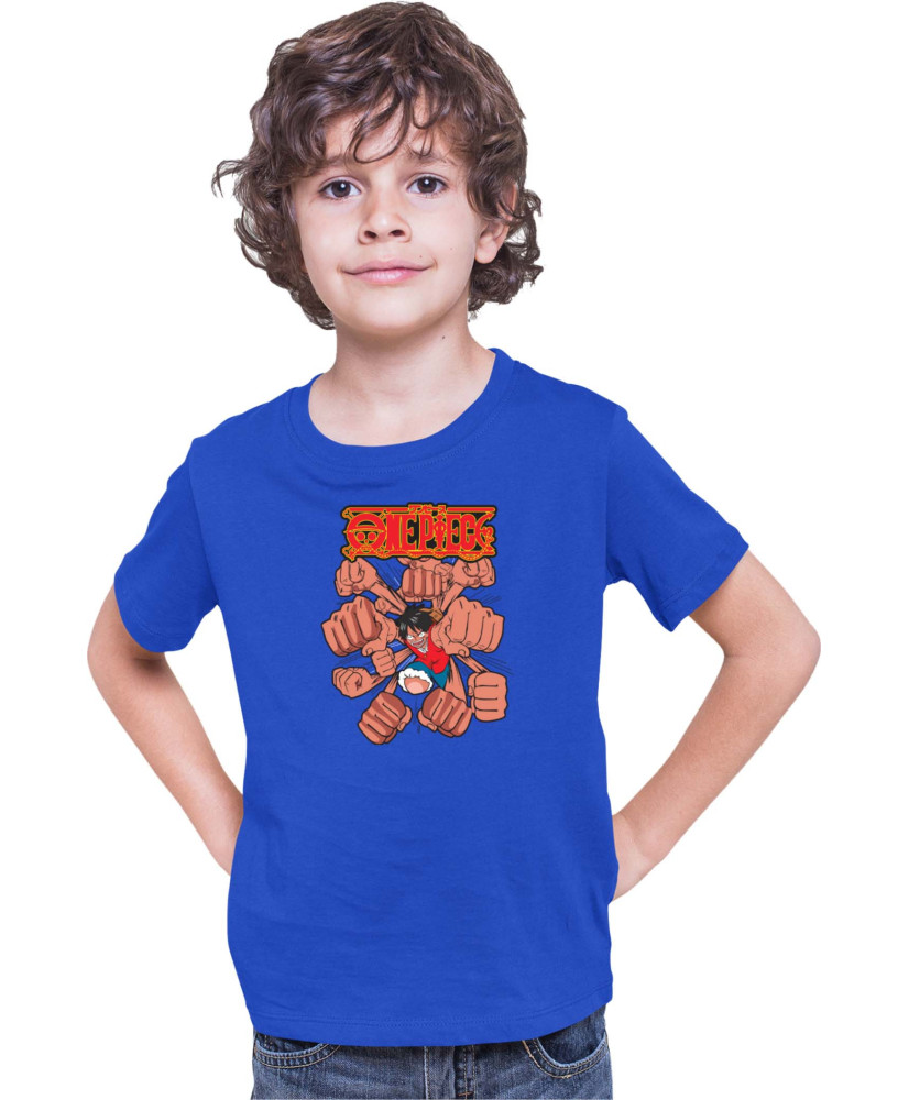 Детска Тениска Japan Anime Manga One Piece Punch Детска Тениска Japan Anime Manga One Piece Punch
