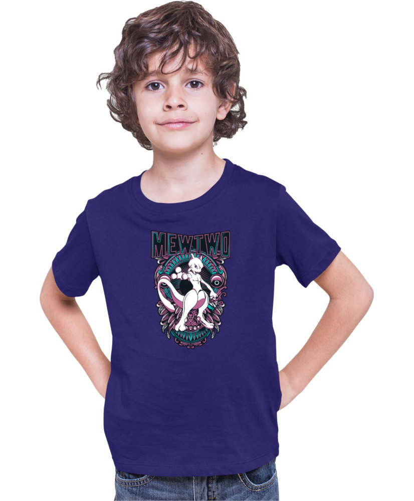 Детска Тениска Japan Anime Manga Mewtwo Детска Тениска Japan Anime Manga Mewtwo