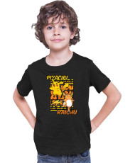 Детска Тениска Japan Anime Manga Pikachu Light