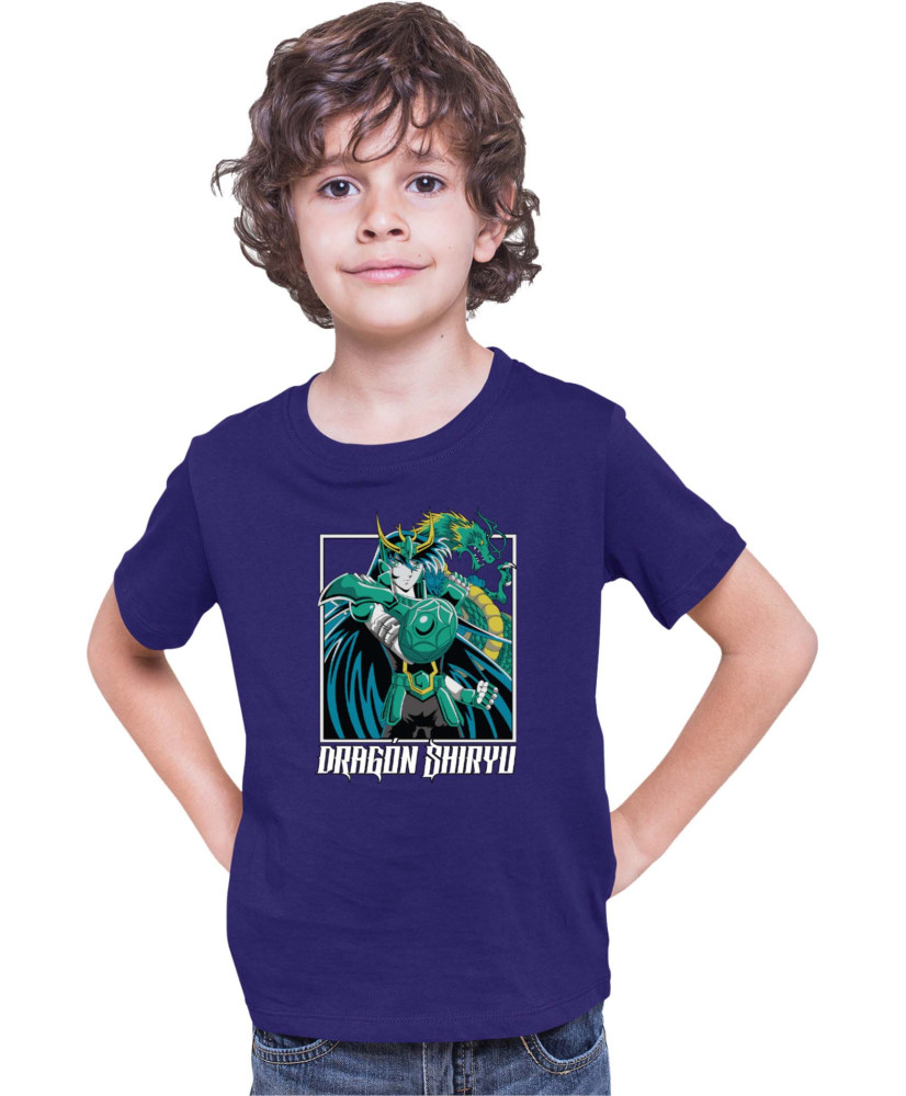 Детска Тениска Japan Anime Manga Dragon Shiryu