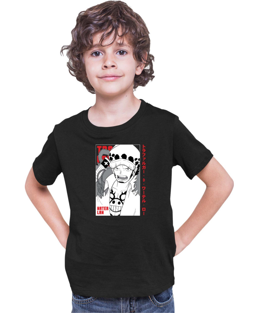 Детска Тениска Japan Anime Manga Trafalgar Pirate Детска Тениска Japan Anime Manga Trafalgar Pirate