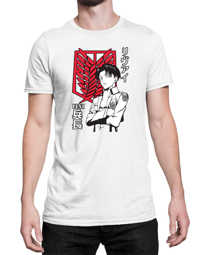 Мъжка Тениска Japan Anime Manga Ackerman Picture Pose