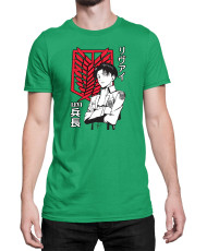 Мъжка Тениска Japan Anime Manga Ackerman Picture Pose