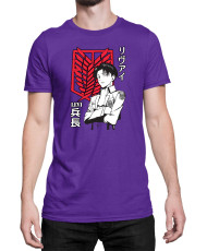 Мъжка Тениска Japan Anime Manga Ackerman Picture Pose