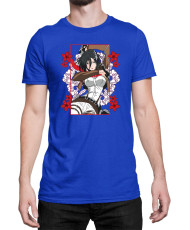 Мъжка Тениска Japan Anime Manga Mikasa Strike