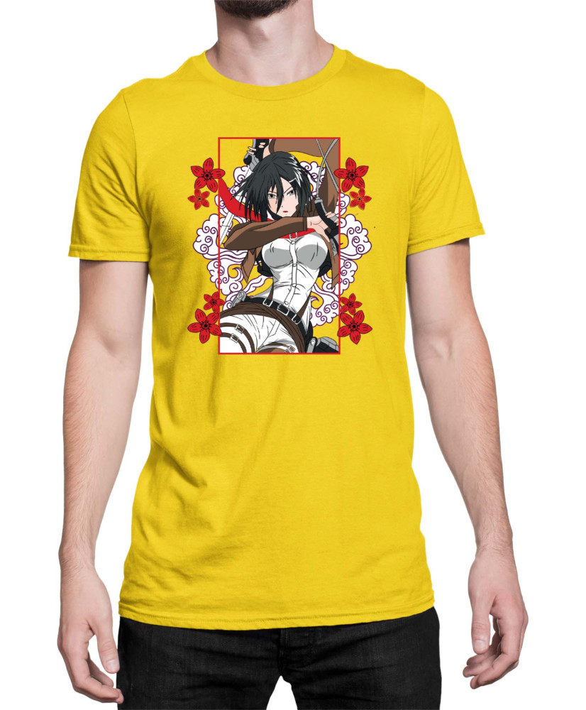 Мъжка Тениска Japan Anime Manga Mikasa Strike