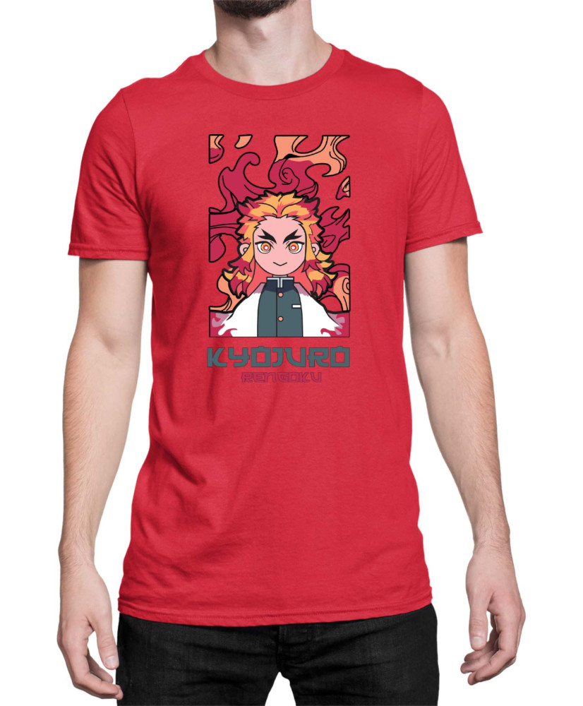 Мъжка Тениска Japan Anime Manga Rengoku