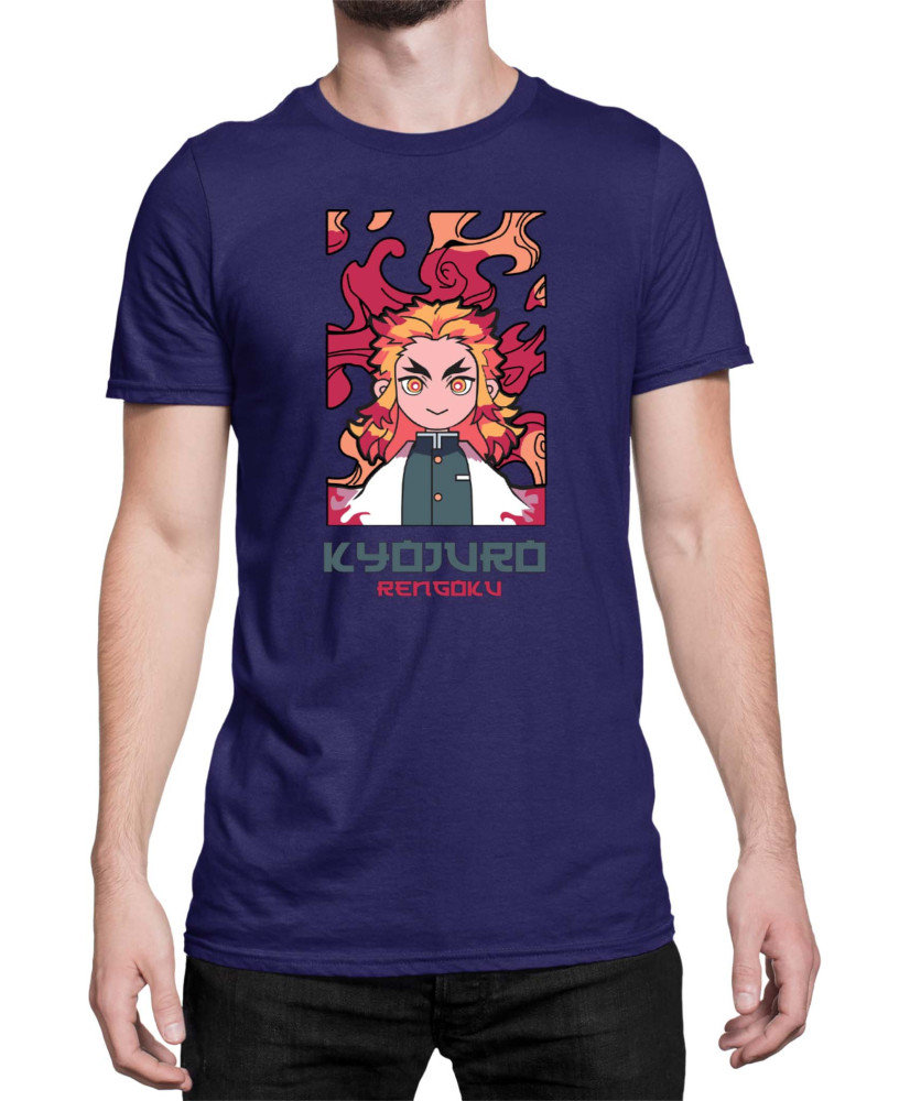 Мъжка Тениска Japan Anime Manga Rengoku