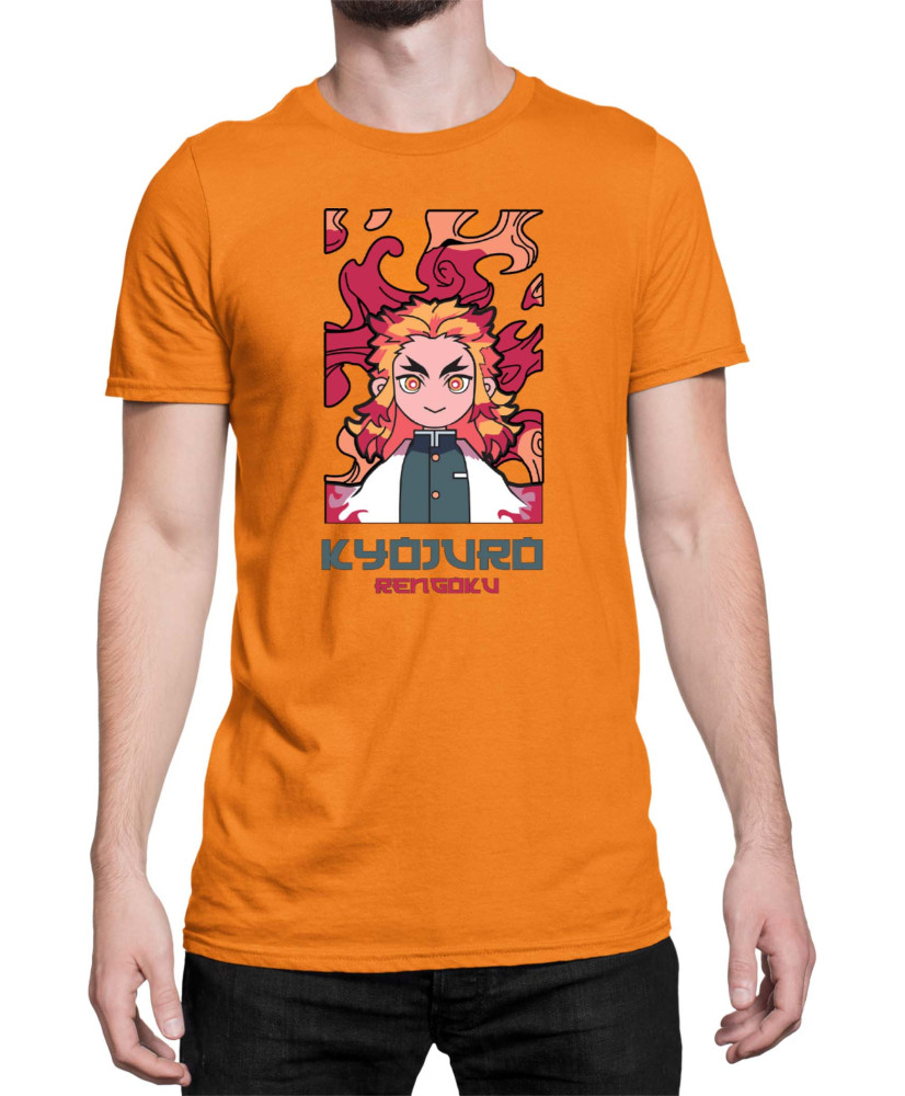 Мъжка Тениска Japan Anime Manga Rengoku