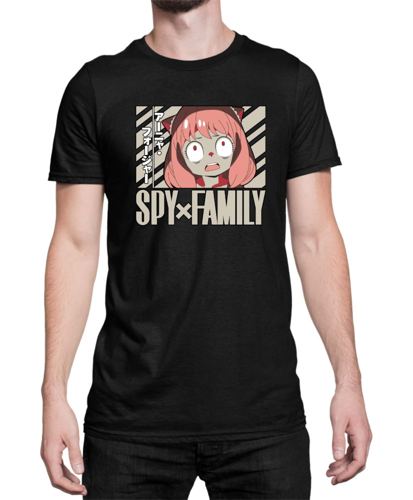 Мъжка Тениска Japan Anime Manga Family X Spy Solo Anya Мъжка Тениска Japan Anime Manga Family X Spy Solo Anya