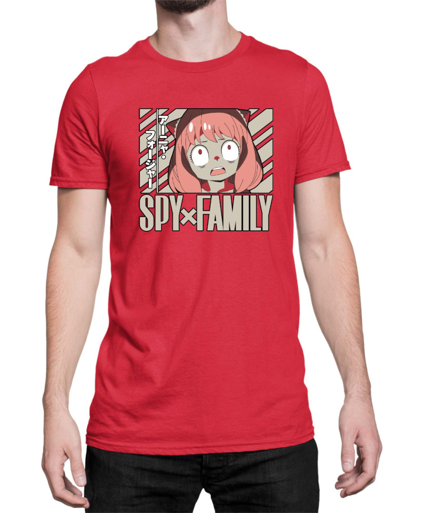 Мъжка Тениска Japan Anime Manga Family X Spy Solo Anya