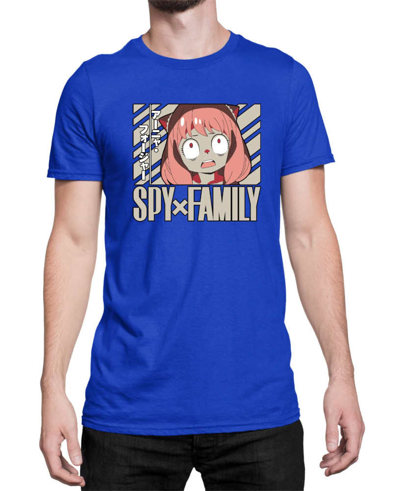 Мъжка Тениска Japan Anime Manga Family X Spy Solo Anya
