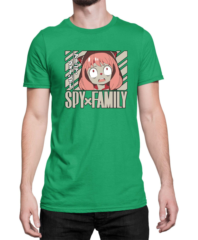 Мъжка Тениска Japan Anime Manga Family X Spy Solo Anya