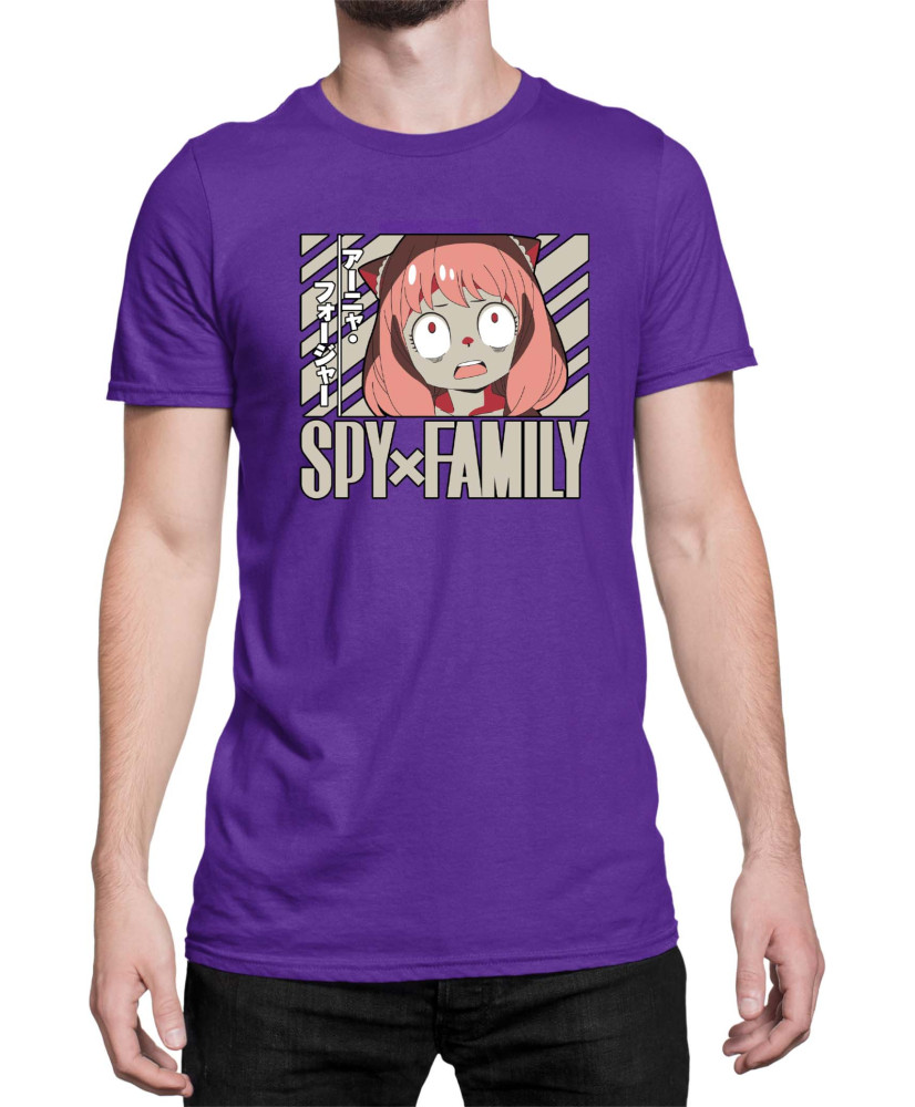 Мъжка Тениска Japan Anime Manga Family X Spy Solo Anya
