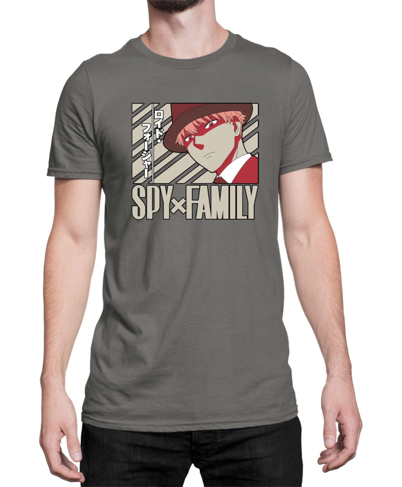 Мъжка Тениска Japan Anime Manga Family X Spy Solo Loid Мъжка Тениска Japan Anime Manga Family X Spy Solo Loid