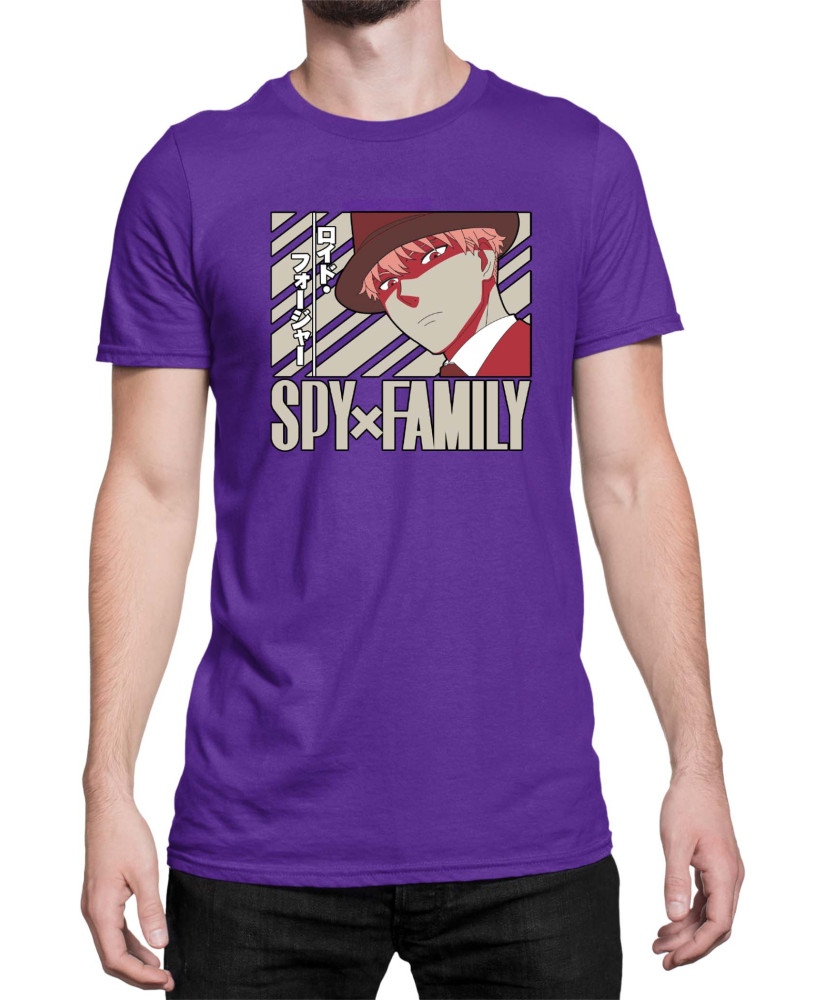 Мъжка Тениска Japan Anime Manga Family X Spy Solo Loid