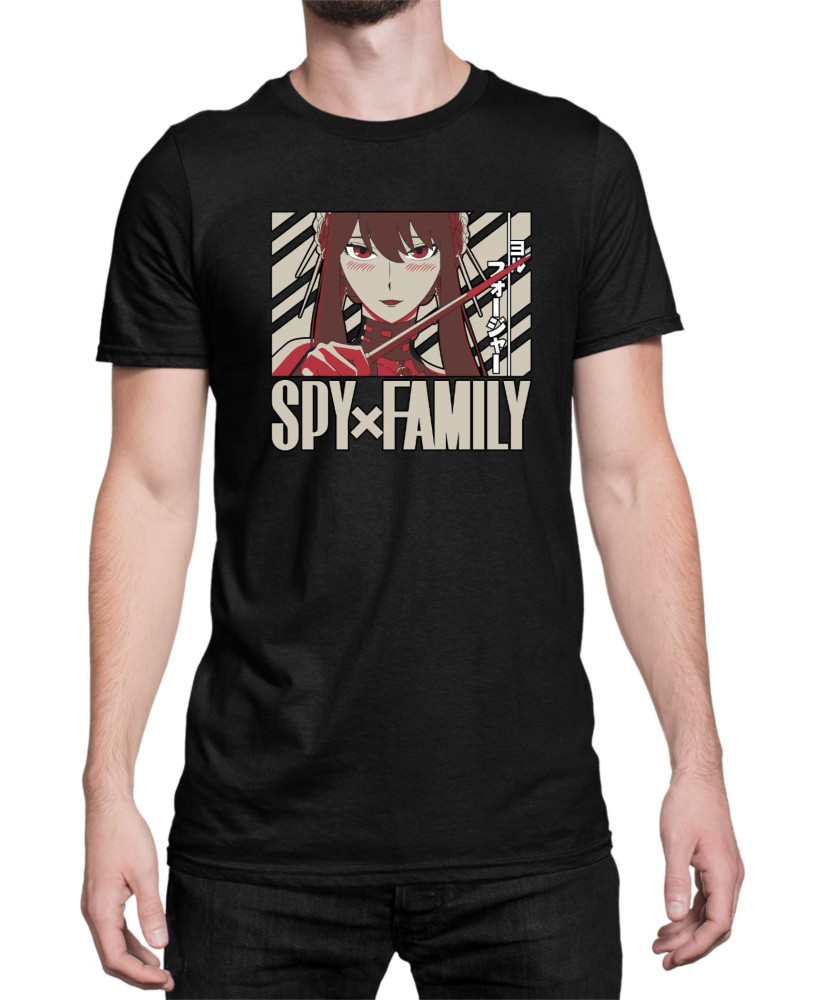 Мъжка Тениска Japan Anime Manga Family X Spy Solo Yor