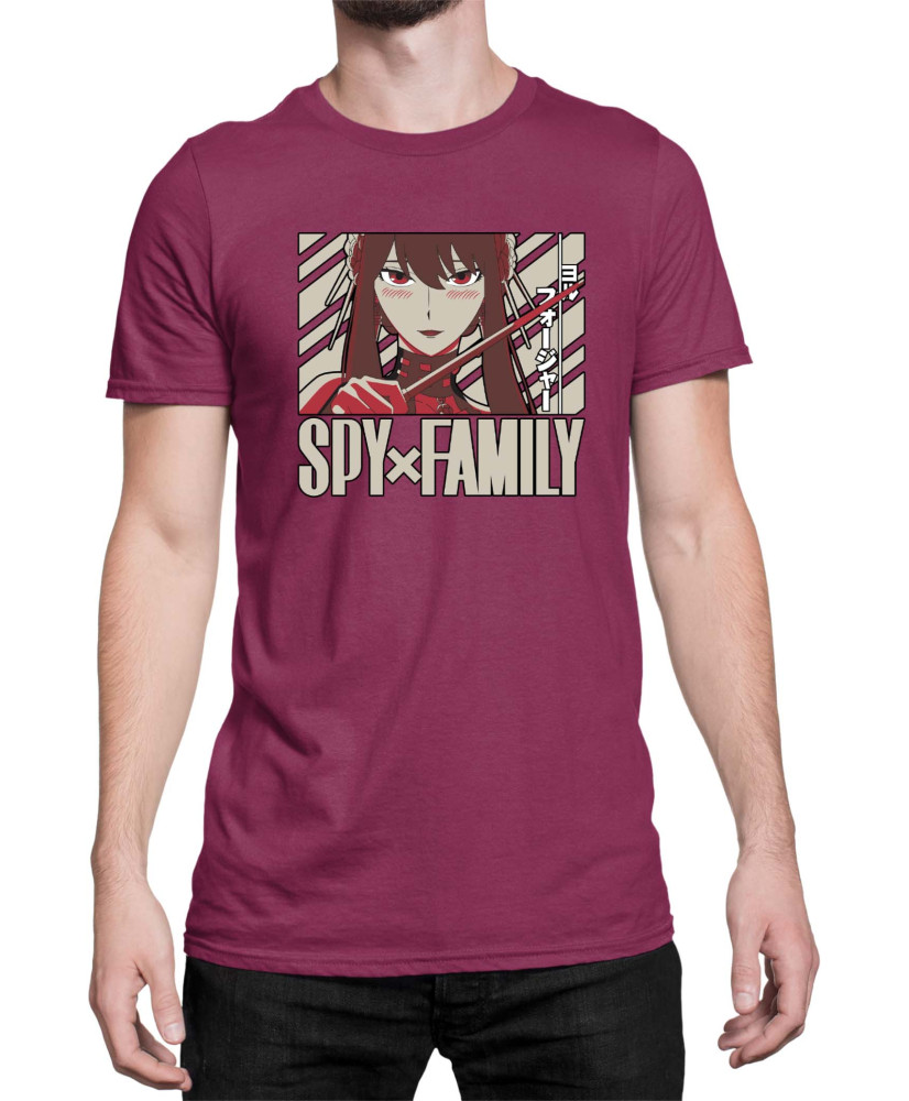 Мъжка Тениска Japan Anime Manga Family X Spy Solo Yor