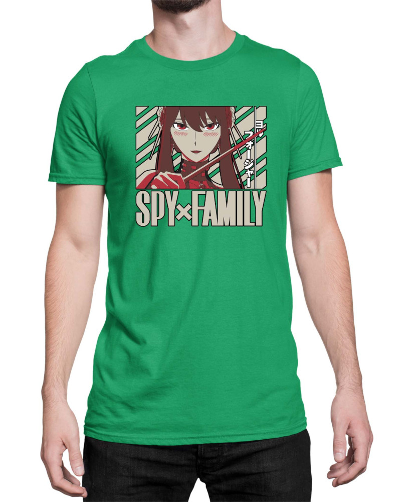 Мъжка Тениска Japan Anime Manga Family X Spy Solo Yor