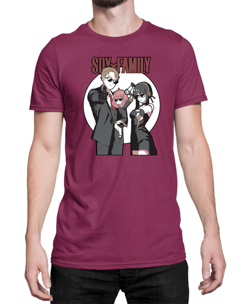 Мъжка Тениска Japan Anime Manga Family X Spy