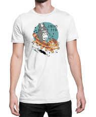 Мъжка Тениска Japan Anime Manga My Neighbor Totoro Cat