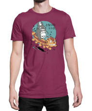 Мъжка Тениска Japan Anime Manga My Neighbor Totoro Cat