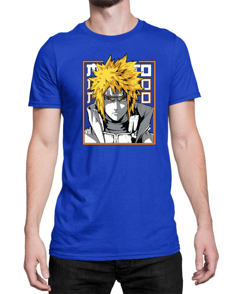 Мъжка Тениска Japan Anime Manga Hokage Minato Мъжка Тениска Japan Anime Manga Hokage Minato