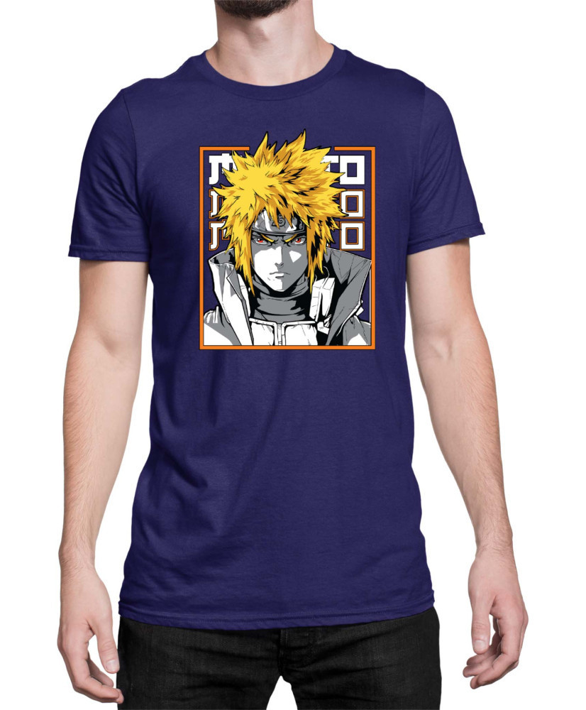 Мъжка Тениска Japan Anime Manga Hokage Minato Мъжка Тениска Japan Anime Manga Hokage Minato