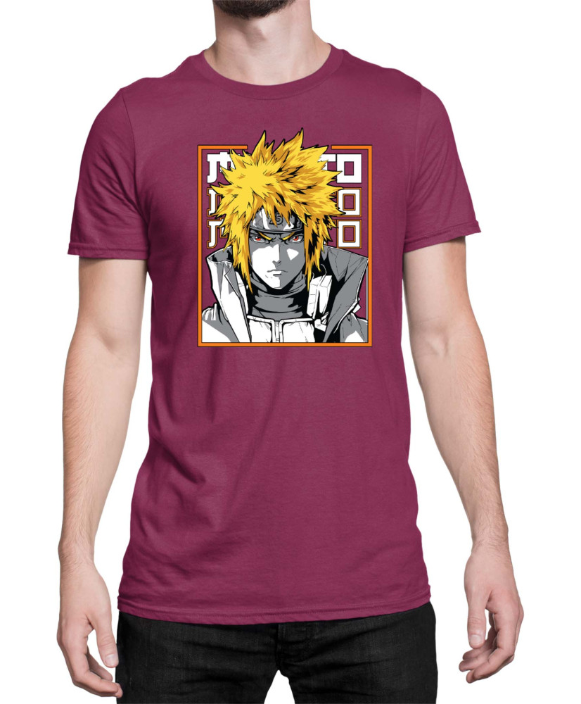 Мъжка Тениска Japan Anime Manga Hokage Minato Мъжка Тениска Japan Anime Manga Hokage Minato