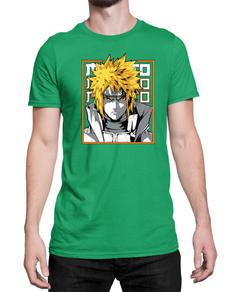 Мъжка Тениска Japan Anime Manga Hokage Minato Мъжка Тениска Japan Anime Manga Hokage Minato