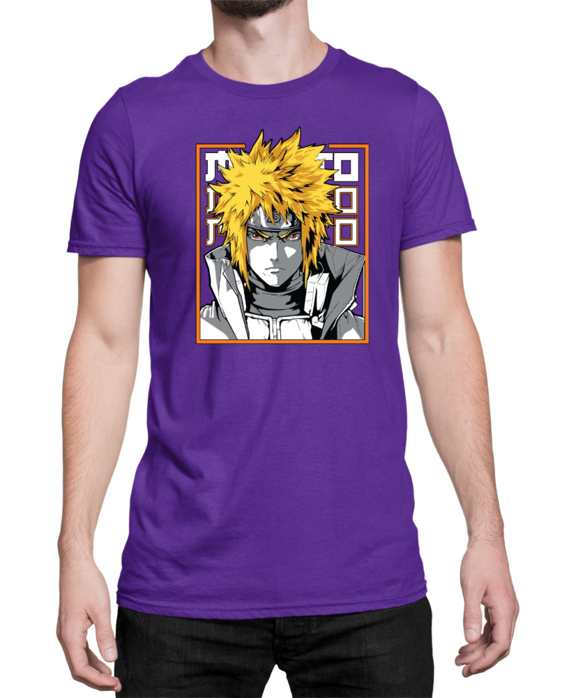 Мъжка Тениска Japan Anime Manga Hokage Minato Мъжка Тениска Japan Anime Manga Hokage Minato