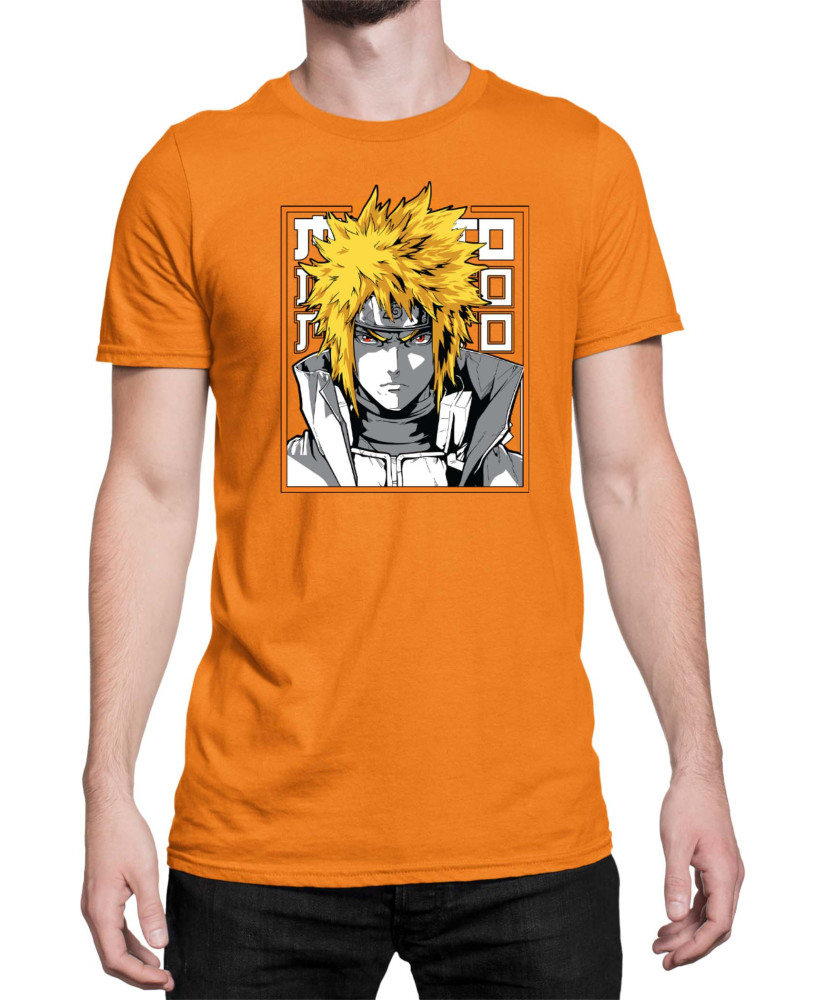 Мъжка Тениска Japan Anime Manga Hokage Minato Мъжка Тениска Japan Anime Manga Hokage Minato