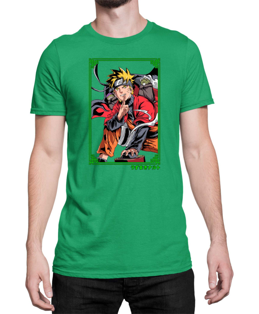 Мъжка Тениска Japan Anime Manga Sage Frog Мъжка Тениска Japan Anime Manga Sage Frog