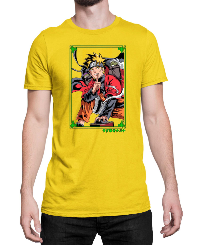 Мъжка Тениска Japan Anime Manga Sage Frog Мъжка Тениска Japan Anime Manga Sage Frog