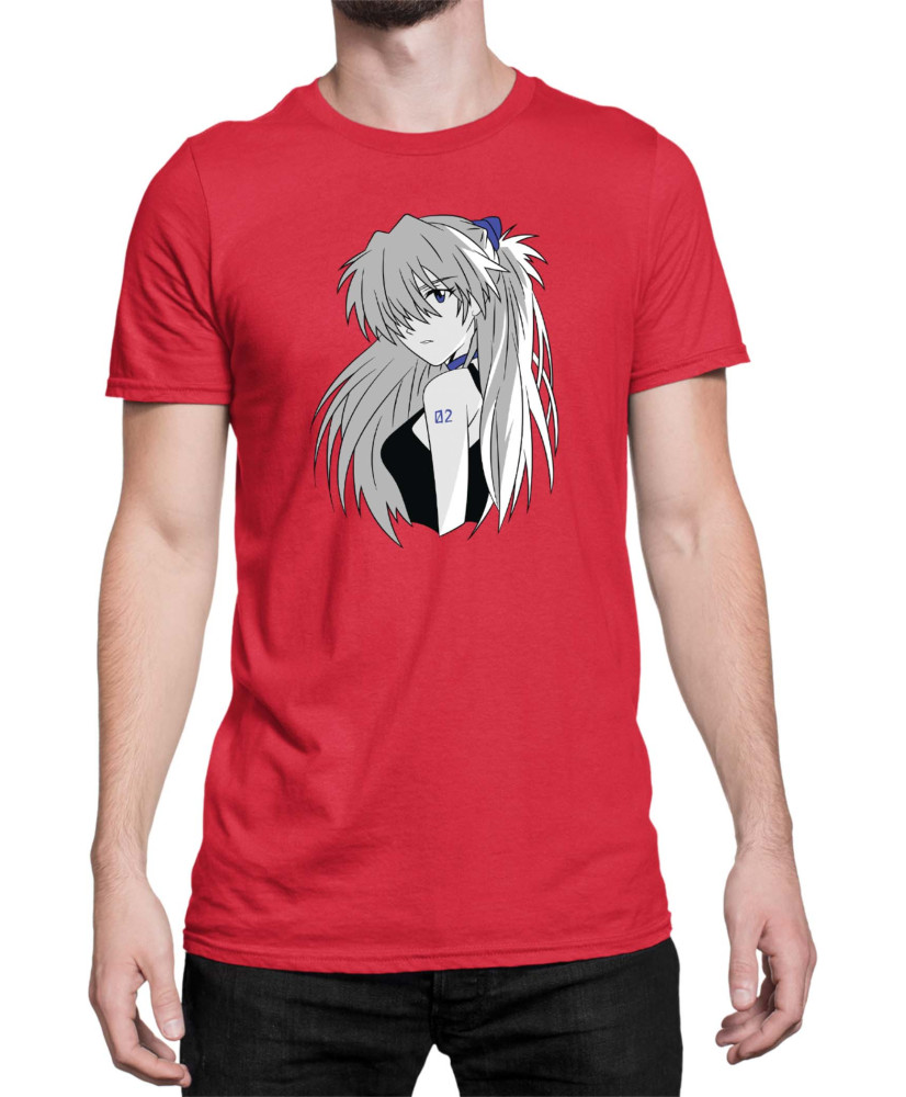 Мъжка Тениска Japan Anime Manga Asuka Legendary Pilot