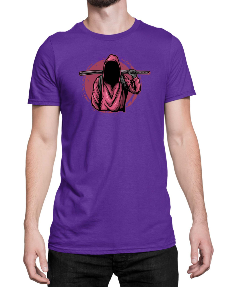 Мъжка Тениска Japan Anime Manga Ninja Assassin Мъжка Тениска Japan Anime Manga Ninja Assassin