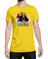 Мъжка Тениска Japan Anime Manga Cool Luffy