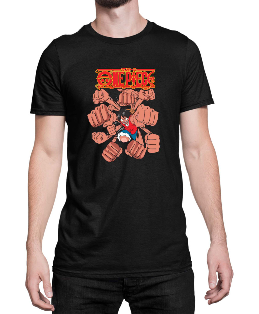Мъжка Тениска Japan Anime Manga One Piece Punch