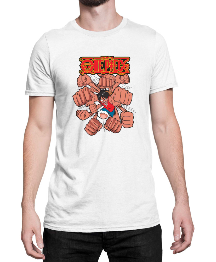 Мъжка Тениска Japan Anime Manga One Piece Punch